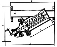 手搖刷式過濾器結(jié)構(gòu)示意圖 手搖刷式過濾器結(jié)構(gòu)示意圖