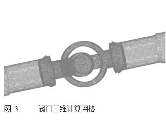 閥門三維計(jì)算網(wǎng)格